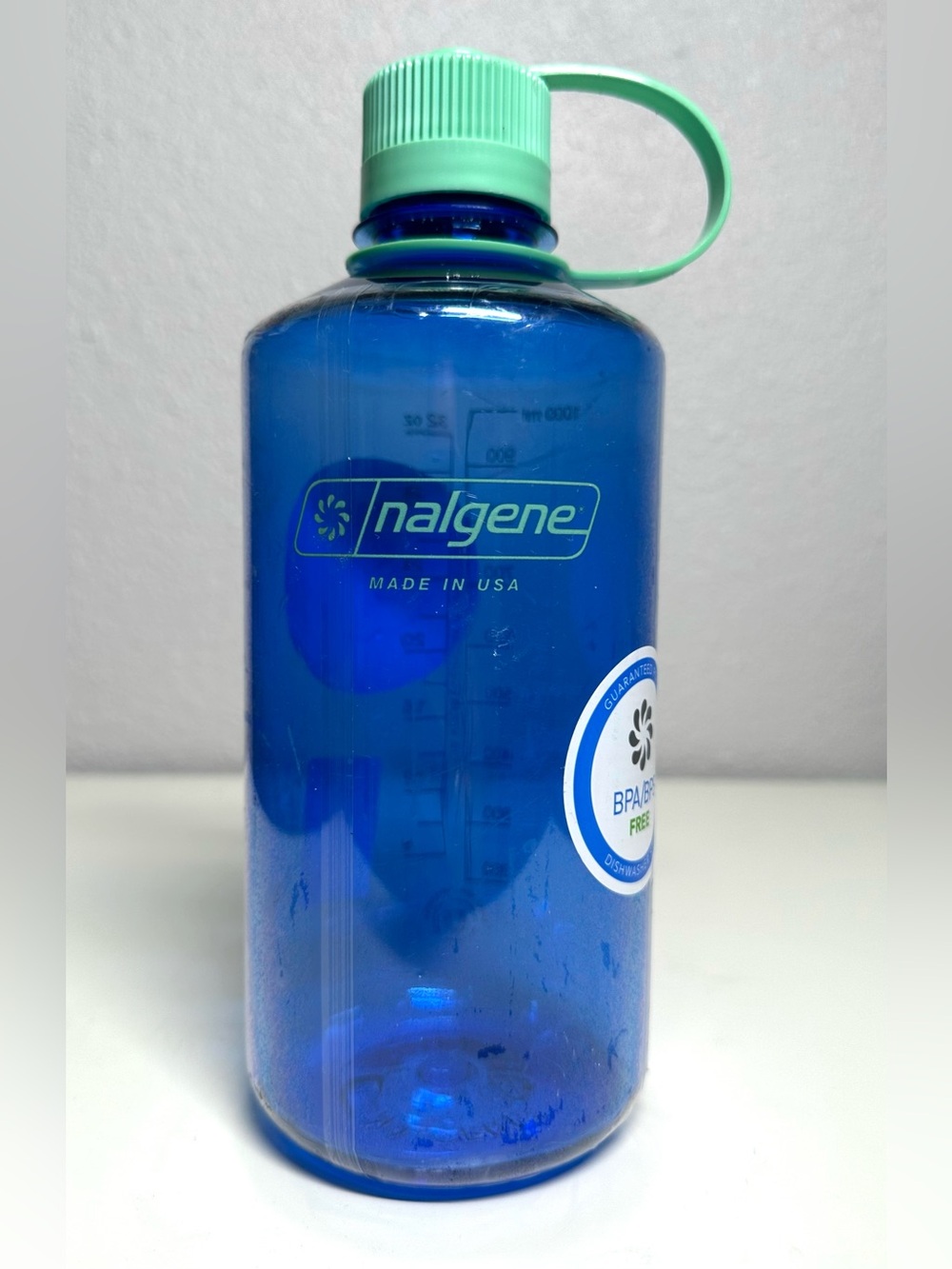 NWT Nalgene Sustain 32 oz. Narrow Mouth Water Bottle Cornflower